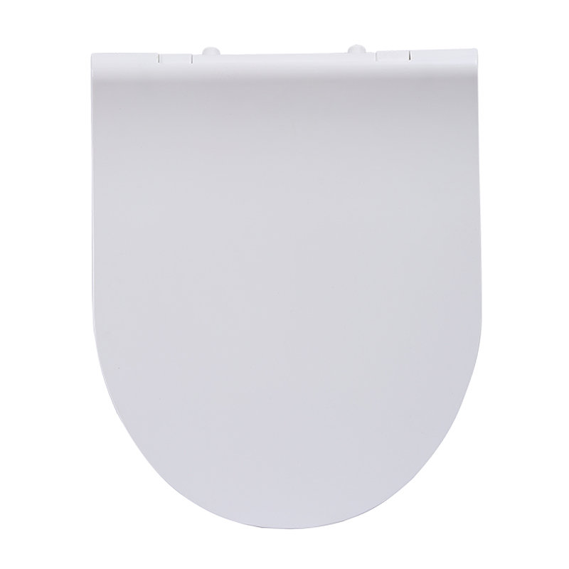 MK-13 White D Shaped EU Standard WC Toilet Seat